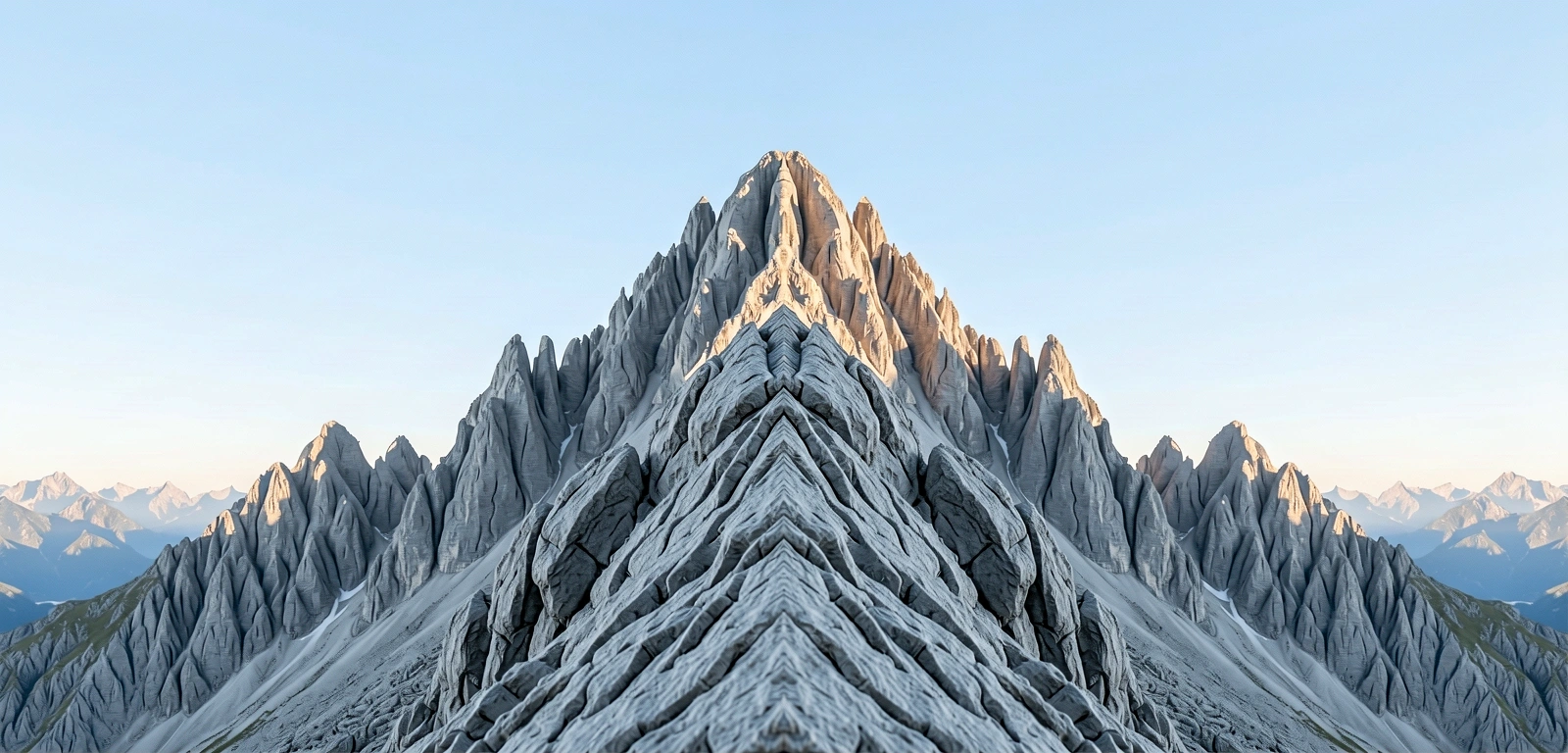 Hintergrund Bergspitze